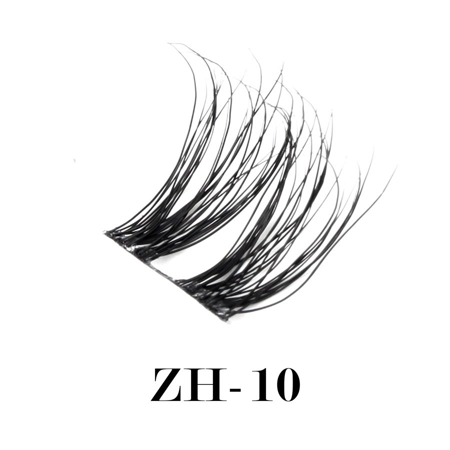 World-class ultra-thin black band lashes ZH-10 (2)