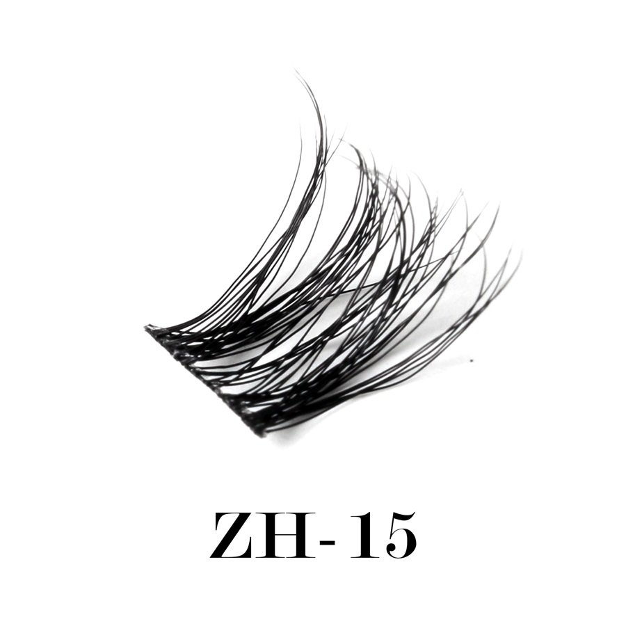 World-class ultra-thin black band lashes ZH-15 (2)