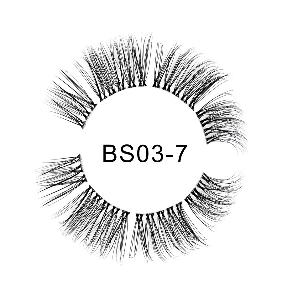 Minky effect Pre-cut lashes BS 03-7 (1)