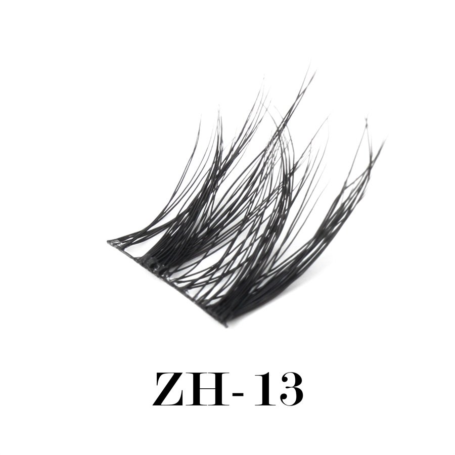 World-class ultra-thin black band lashes ZH-13 (2)