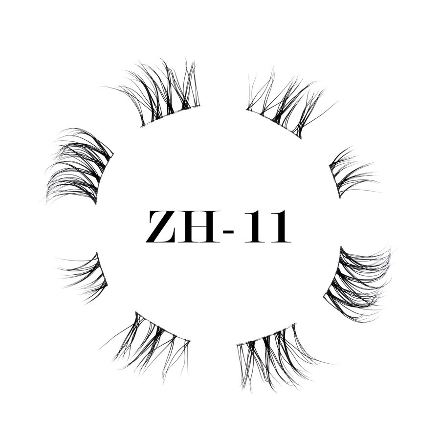 World-class ultra-thin black band lashes ZH-11 (1)
