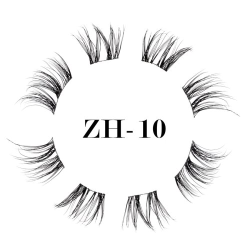 World-class ultra-thin black band lashes ZH-10 (1)
