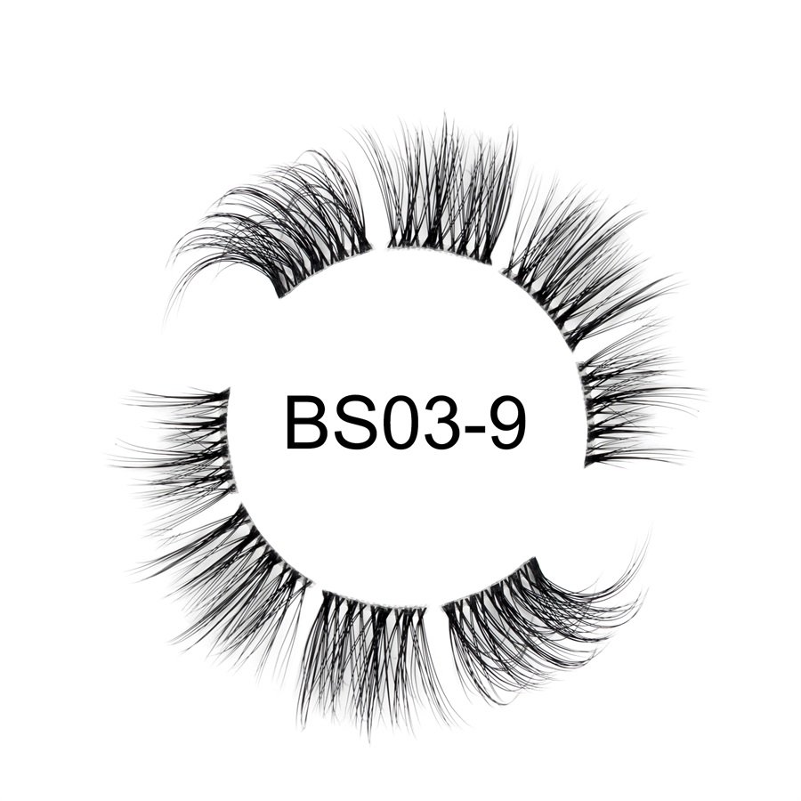 Minky effect Pre-cut lashes BS 03-9 (1)