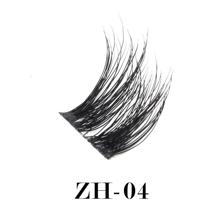 World-class ultra-thin black band lashes ZH-04 (2)