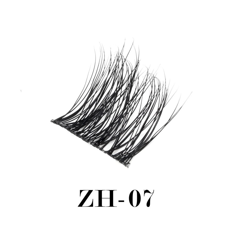World-class ultra-thin black band lashes ZH-07 (2)