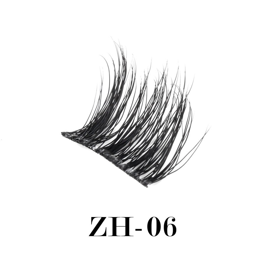 World-class ultra-thin black band lashes ZH-06 (2)