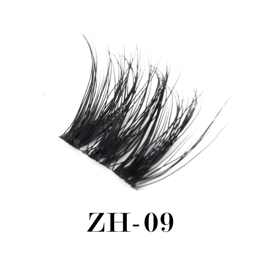 World-class ultra-thin black band lashes ZH-09 (2)
