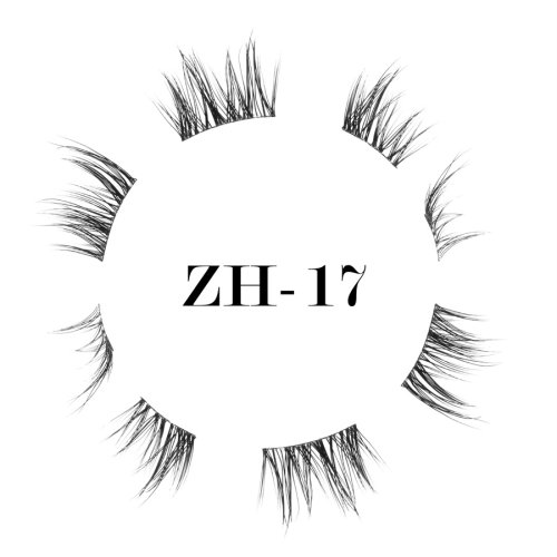 World-class ultra-thin black band lashes ZH-17 (1)